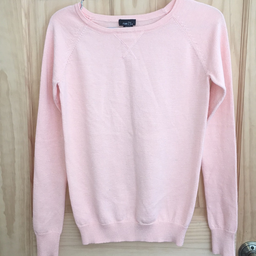 Rue 21 Crew Shimmer Sweater
